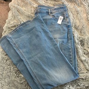 Women’s old navy flare leg high rise jean